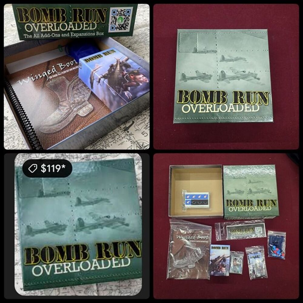 Bomb Run Overloaded The All Add-Ons and Expansions Box Game (R.Y.G. Games)